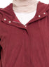Brick Red Velvet SW - Zipper - Khotwh